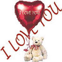 ADD to your FLORAL gift and make a big impression, give a beautiful and Premier  TEDDY BEAR plus I love you mylar balloon and Chocolates